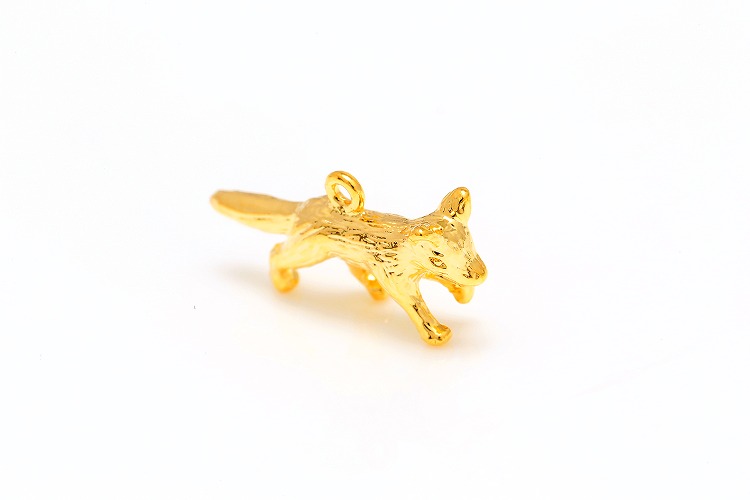 [W] H976-Gold Plated-(20pcs)-20*10mm Fox Charms,Animal Pendant,Necklace Earrings  Making Supply, [PRODUCT_SEARCH_KEYWORD], JEWELFINGER-INBEAD, [CURRENT_CATE_NAME]