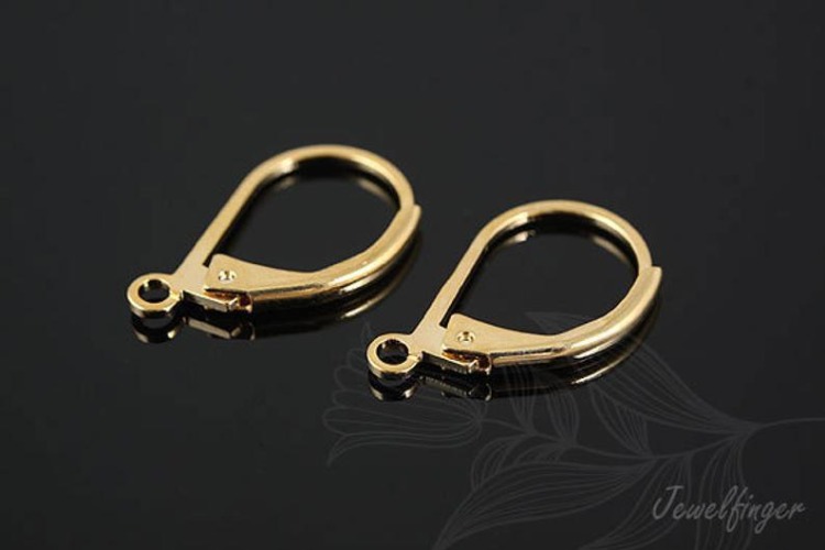 [W] B305-Gold Plated (60pairs)-Lever Back Earrings-Earring component -Ni Free, [PRODUCT_SEARCH_KEYWORD], JEWELFINGER-INBEAD, [CURRENT_CATE_NAME]