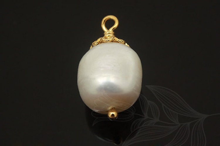[W] G576-Gold Plated-(10pcs)-Water Pearl Pendant-Random Shape, Random Size Pendant-Wholesale Gemstone, [PRODUCT_SEARCH_KEYWORD], JEWELFINGER-INBEAD, [CURRENT_CATE_NAME]