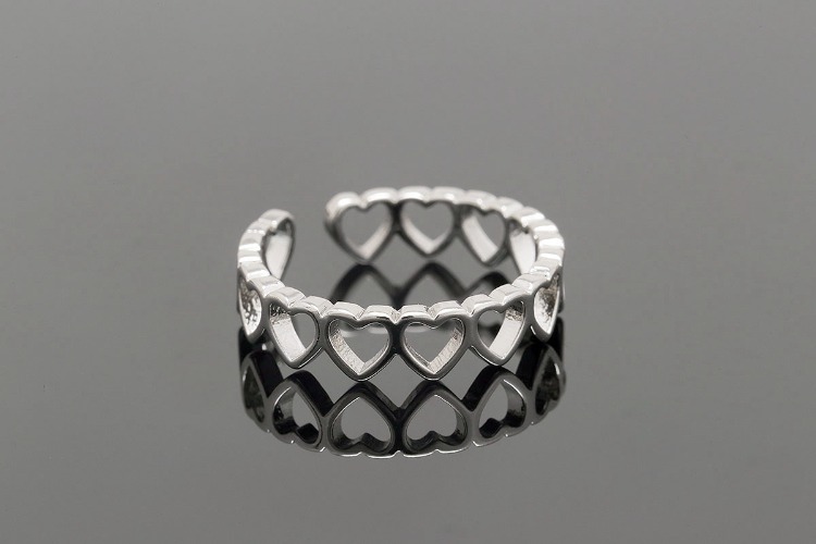 [W] CH6106-Ternary Alloy Plated e-coat Anti Tarnish-(20pcs)-5mm Heart Ring, Adjustable Tiny Heart Ring-Layering Ring-Everyday Jewelry-Jewelry Findings-Wholesale Ring, [PRODUCT_SEARCH_KEYWORD], JEWELFINGER-INBEAD, [CURRENT_CATE_NAME]