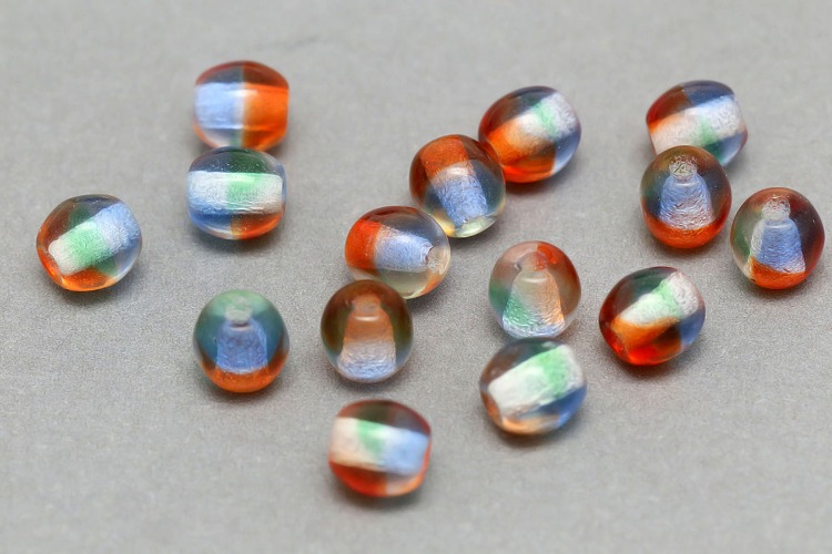 [W] C427-Czech Glass-(500pcs)-4mm Czech Glass Round Beads ,Red, Green, Blue Mixed Czech Beads,Jewelry Making Beads, [PRODUCT_SEARCH_KEYWORD], JEWELFINGER-INBEAD, [CURRENT_CATE_NAME]