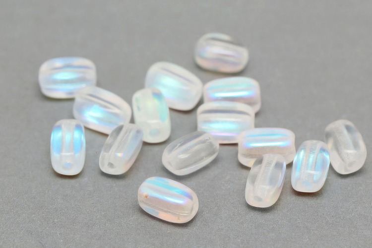 [W] C531-Czech Glass-(200pcs)-5*3mm Czech Glass Tube Beads,Crystal AB Czech Beads,Jewelry Making Beads, [PRODUCT_SEARCH_KEYWORD], JEWELFINGER-INBEAD, [CURRENT_CATE_NAME]