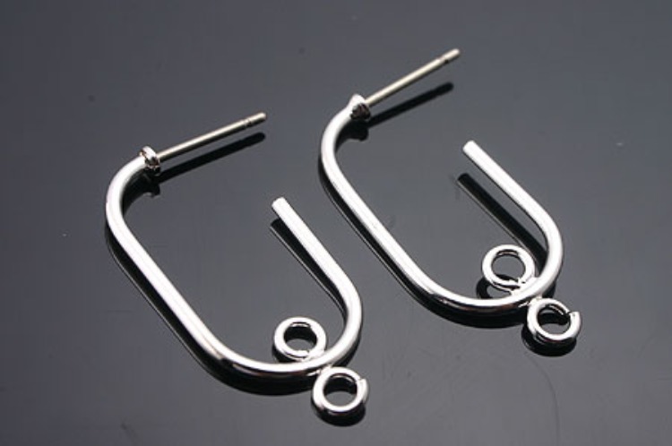 B169-Rhodium Plated (1pairs), [PRODUCT_SEARCH_KEYWORD], JEWELFINGER-INBEAD, [CURRENT_CATE_NAME]
