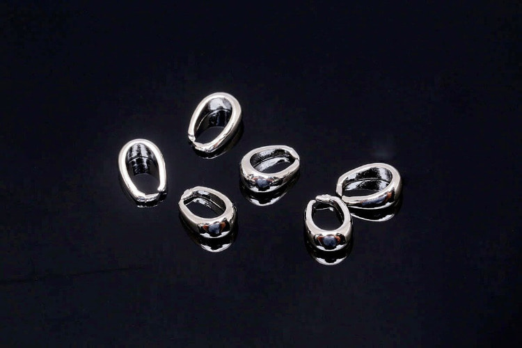 [W] C1196-Ternary Alloy  Plated-(40pcs)-7.5mm Pinch Bail-Pendant Bail-Pinch Clip Bail-Wholesale Bail, [PRODUCT_SEARCH_KEYWORD], JEWELFINGER-INBEAD, [CURRENT_CATE_NAME]