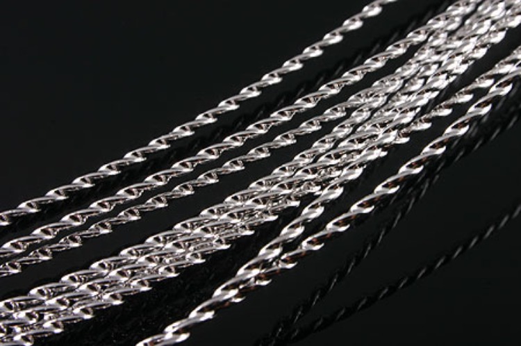 [W] K977-Rhodium Plated-(5M)-1mm Wire-Wholesale Silver Wires, [PRODUCT_SEARCH_KEYWORD], JEWELFINGER-INBEAD, [CURRENT_CATE_NAME]