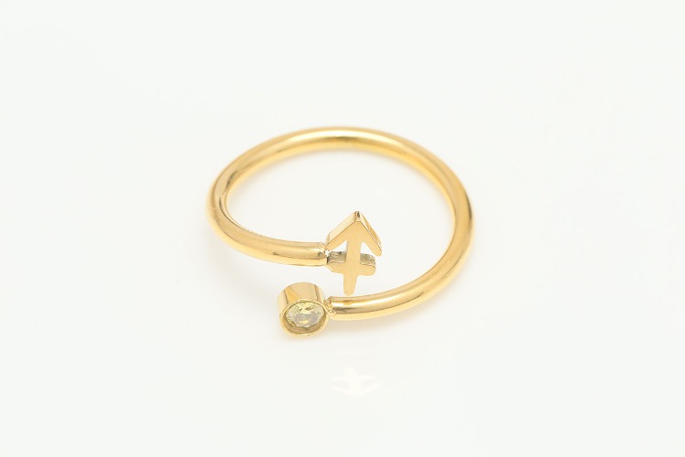 [W] ST036-Gold Plated-(5pcs)-Sagittarius-Stainless Steel Zodiac Ring,Birthstone Ring,Constellation Jewelry,Minimalist Stackable Ring,Waterproof,Anti-tanish, [PRODUCT_SEARCH_KEYWORD], JEWELFINGER-INBEAD, [CURRENT_CATE_NAME]