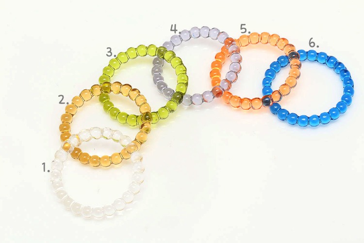 K293-Epoxy-(1piece)-US size 6 1/2 Epoxy Ball Ring,High Quality Resin Beaded Band Ring,Colorful Ring,Stacking Rings,Minimalist Ring, [PRODUCT_SEARCH_KEYWORD], JEWELFINGER-INBEAD, [CURRENT_CATE_NAME]