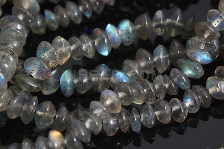[W] G014-Natural Labradorite Plain Rondelle Beads 4mm to 4.5mm ,Labradorite Beads Smooth Gemstone Rondelle Beads (1Strand), [PRODUCT_SEARCH_KEYWORD], JEWELFINGER-INBEAD, [CURRENT_CATE_NAME]