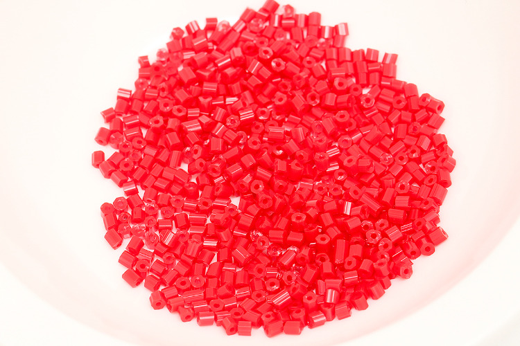 [W] E048-Czech Light Siam 2Cut Beads (200g), [PRODUCT_SEARCH_KEYWORD], JEWELFINGER-INBEAD, [CURRENT_CATE_NAME]