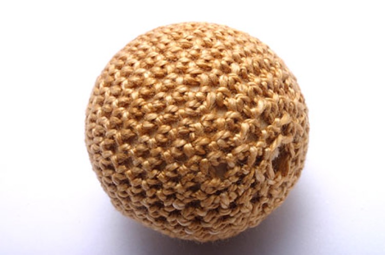 [W] E538-Wool Ball-(20pcs)-30mm Yellow Ball, [PRODUCT_SEARCH_KEYWORD], JEWELFINGER-INBEAD, [CURRENT_CATE_NAME]