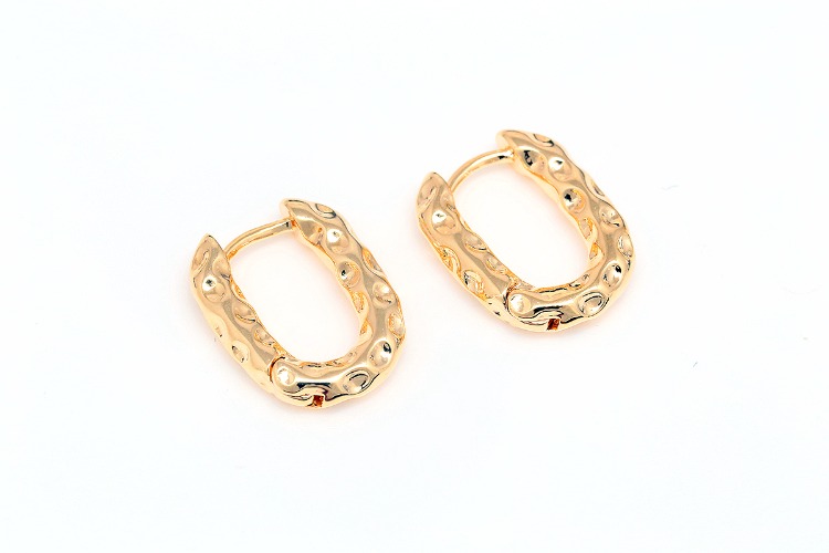 [W] S076-Gold Plated (10pairs)-16*12mm Bold Oval Lever Back Earrings-3mm Thickness Simple Earrings-Nickel Free, [PRODUCT_SEARCH_KEYWORD], JEWELFINGER-INBEAD, [CURRENT_CATE_NAME]