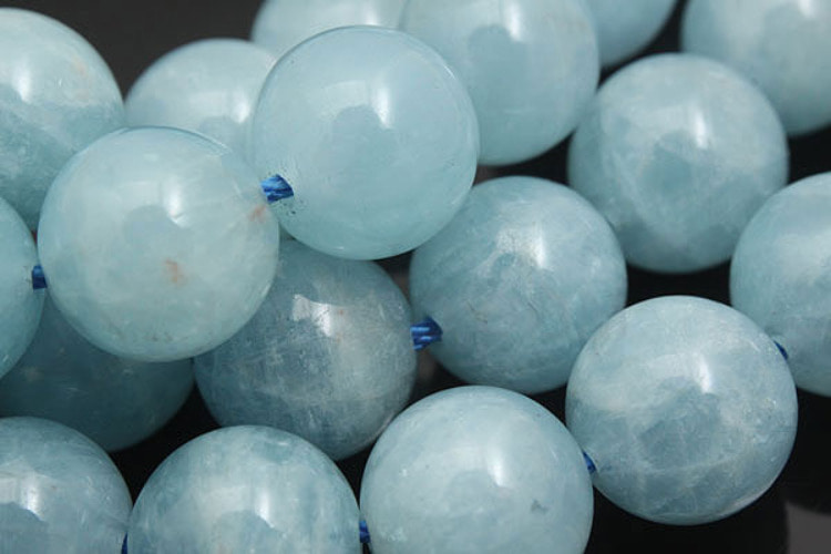 G062-Natural Aquamarine Round 10mm (4pcs), [PRODUCT_SEARCH_KEYWORD], JEWELFINGER-INBEAD, [CURRENT_CATE_NAME]