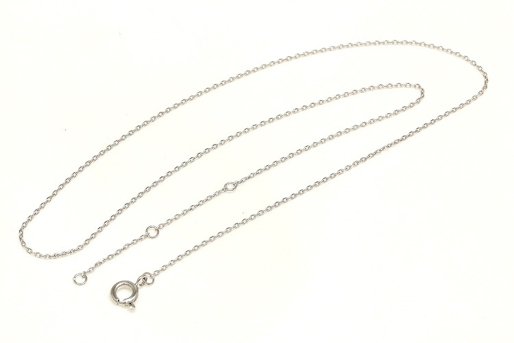 E668-230S 4DC Chain 40cm+2cm+2cm-Ternary Alloy Plated Readymade Neckalce,Diamond Cut Chain (1piece), [PRODUCT_SEARCH_KEYWORD], JEWELFINGER-INBEAD, [CURRENT_CATE_NAME]