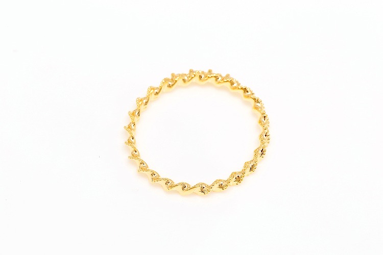 S121-Gold Plated-(1piece)-CZ Simple Ring, US Size 6 1/2-Layering Ring-Everyday Jewelry -Jewelry Findings, [PRODUCT_SEARCH_KEYWORD], JEWELFINGER-INBEAD, [CURRENT_CATE_NAME]