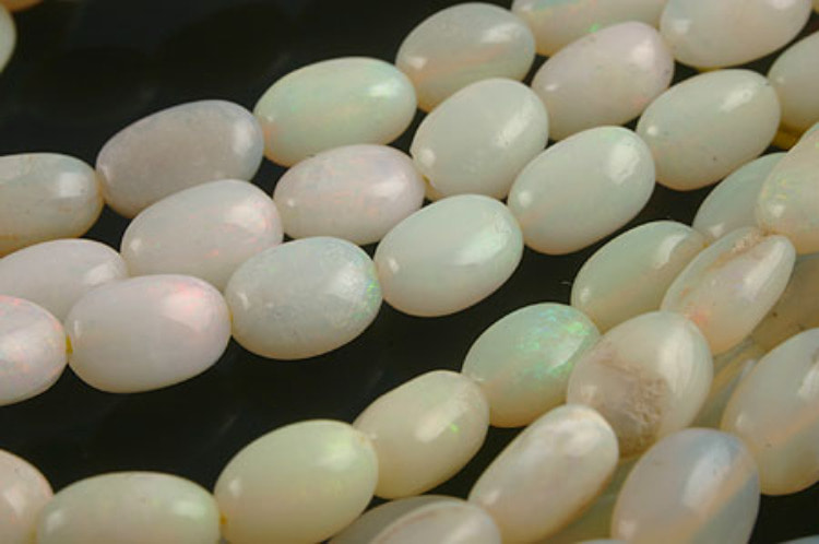 [W] JJ072-Pin Fire Opal Oval Beads (1strand), [PRODUCT_SEARCH_KEYWORD], JEWELFINGER-INBEAD, [CURRENT_CATE_NAME]