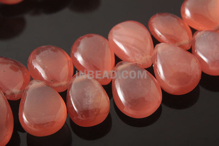 JJ077-Rhodochrosite Smooth Pears 6*8~8*10mm (4pcs), [PRODUCT_SEARCH_KEYWORD], JEWELFINGER-INBEAD, [CURRENT_CATE_NAME]