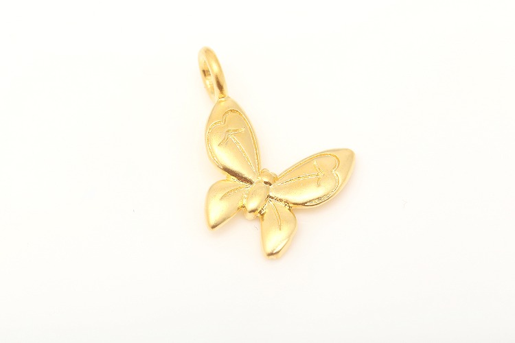 CH8106-Matt Gold Plated-(2pcs)-16*17mm Butterfly Charms,Necklace Earring Supply, [PRODUCT_SEARCH_KEYWORD], JEWELFINGER-INBEAD, [CURRENT_CATE_NAME]